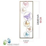 WALLXPERT Zidna dekoracija Dream - 2, 32 x 5 x 90 cm, Zlatne boje | Eponuda.ba