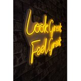 Wallity Dekorativno LED osvetljenje Look Great Feel Great, Žuto Cene