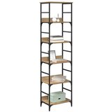  Polica Umjetnički hrast 50 x 33 x 188 5 cm Konstruirano drvo | shoptok.hr