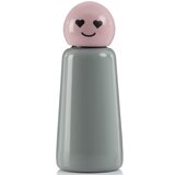 Shumee LL-steklenica 300 ml, sivo/roza srce, keglji Mini, (21398201) Cene