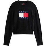Tommy Hilfiger Puloverji TJW MELANGE FLAG SWE DW0DW21782 Črna Cene