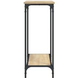  Konzolni stol boja hrasta 101x30 5x75 cm konstruirano drvo | shoptok.hr