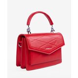 Shelvt Red small women's handbag with a handle and strap | Shoptok.si