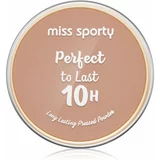 Miss Sporty Perfect to Last 10h kompaktni puder nijansa 010 9 g