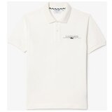 Lacoste SHORT SLEEVED RIBBED COLLAR Bijela | shoptok.hr