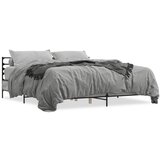 Furnova Posteljni okvir siva sonoma 180x200 cm inž. les in kovina, (21934018) | Shoptok.si