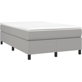  s oprugama i madracem svjetlosivi 120x190 cm od tkanine | shoptok.hr
