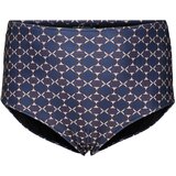 Swim by Zizzi Bikini hlačke 'SDIYA' modra / zlata | Shoptok.si