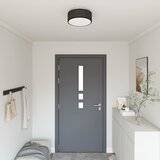  Stropna svjetiljka Crna 30 x 30 x 13,5 cm tkanina Cijene