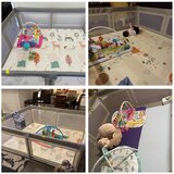 IQ GLOBAL doo KOMPLET Ogradica za bebe JOY 150*200 cm + IQ podloga | ePonuda.com