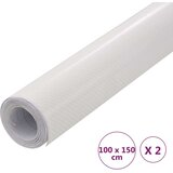 vidaXL Folija za avto 2 kosa 4D bela 100x150 cm | Shoptok.si