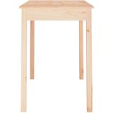  Jedilna miza 110x55x75 cm trdna borovina, (20711174) | Shoptok.si