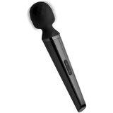 XR Brands Wand Essentials Diamond Head 11X Silicone Wand Massager Black Cijene