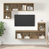  Set TV komoda 4 pcs Umjetnički hrast Konstruirano drvo | shoptok.hr