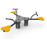  Trostruka klackalica FLOX s oprugom - metalna profi klackalica | shoptok.hr