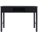  Pisaći stol crni 110 x 45 x 76 cm drveni | shoptok.hr