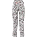 CALIDA Pidžama hlače plava / prljavo roza / merlot / bijela