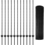 vidaXL Euro Ograda sa 22 U Stuba Siva 1.2x25 m Čelik | shoptok.hr