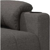  Električni naslanjač temno sivo blago | Shoptok.si