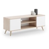 Kobi Furniture TV omarica Focus, skandinavski stil, zlati craft hrast - bela, (20626002) Cene