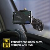 Scosche HDGRIP™ nosač za telefon sa stezaljkom s vakuumskom bazom, heavy duty | shoptok.hr