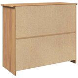 vidaXL Komoda s predalom Panama 93x40x80 cm trdna borovina | Shoptok.si