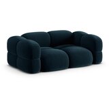 Cosmopolitan Design Temno modra žametna sedežna garnitura 210 cm Loretto – | Shoptok.si