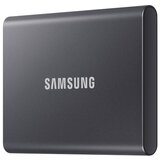 Samsung SSD 500GB Type-C USB 3.2 Gen2 V-NAND UASP, T7, siv | Shoptok.si