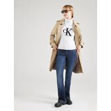 Calvin Klein Jeans Pulover 'Chenille' črna / bela | Shoptok.si