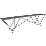 vidaXL Zložljiva tapetniška miza MDF in aluminij 300x60x78 cm Cene