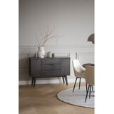 Rowico Rjava nizka komoda v hrastovem dekorju 122x85 cm Filippa – | Shoptok.si