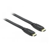 Delock HDMI priključni kabel HDMI-A utikač, HDMI-A utikač 2.00 m crna 82670 HDMI kabel Cijene