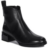 Maciejka Gležnjarji Botki Damskie Skórzane Ocieplane Črna | Shoptok.si