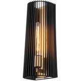 Quintiesse QN-LINARA1-BK - Zidna svetiljka LINARA 1xE27/60W/230V crna/zlatna Cene