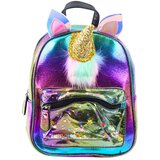  Dječji ruksak s rogom jednoroga i pokretnim konfetima u duginim bojama 25 cm 4,5 l | shoptok.hr