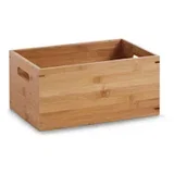 Leseni zaboj (Do x Š x V: 30 x 20 x 14 cm, Rjave barve, Bambus)
