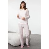 TRENDYOLMILLA Ženski set pidžame Thmaw25Pt00181, Svetlorozi | Eponuda.com