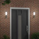  Vanjska zidna lampa 2 pcs Srebrno 10.5 x 6 x 33 cm | Eponuda.ba