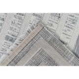 Kayoom PREPROGA Sarai 125 Grau 80/150 cm tkano siva | Shoptok.si