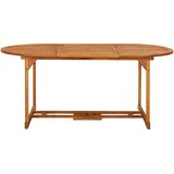 vidaXL Vrtna jedilna miza 180x90x75 cm trden akacijev les | Shoptok.si