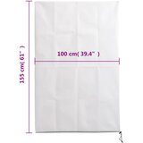  Navlake za biljke od flisa s patentom 10 kom 70 g/m² 1 x 1,55 m | shoptok.hr