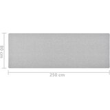  Dugi tepih svjetlosivi 80 x 250 cm | Eponuda.com