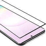 Cadorabo Oklepni film Full Screar, združljiv s Samsungom - zaščitnim filmom v prozornem s črno -kaljenim zaščitnim steklom v 9H trdoti s 3D dotikom, (20604313) Cene