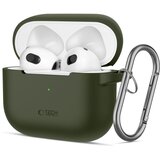 TECH-PROTECT SILIKONSKI OVITEK HOOK ZA APPLE AIRPODS 3 OLIVE GREEN, (22006269) Cene
