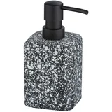 Wenko Crni dozator sapuna Terrazzo