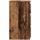 vidaXL Nočne omarice 2 kosa starinski les 40x35x62,5 cm inženirski les | Shoptok.si