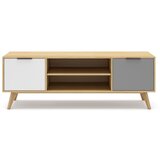 Marckeric TV omarica iz masivnega bora v naravni barvi 140x53 cm Elfa – Marckeric Cene