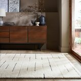 Flair Rugs Krem ručno rađen vunen tepih 200x290 cm Dottie Linear – | shoptok.hr