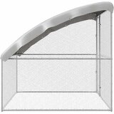  Kavez za piliće Srebrno 2 x 2 x 2 m Cinkani čelik | Eponuda.com