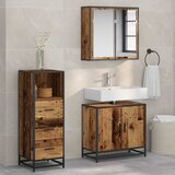  Set namještaja za kupaonicu 3 kom. Staro drvo 65 x 33 x 60 cm | shoptok.hr